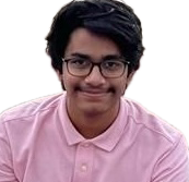 Aryan Garg's smiling face