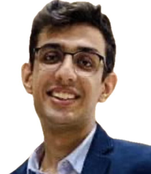Naman Seth's smiling face